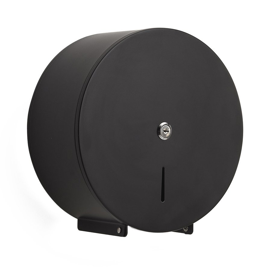 SAPHO - Zásobník na toaletný papier do priemeru 24cm, 264x126x270, čierná mat 2448