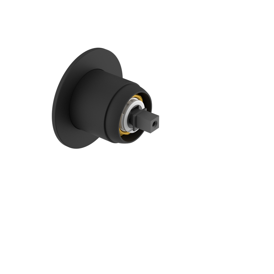 SAPHO - ULTRAMIX telo podomietkovej sprchovej batérie, 1 výstup, čierná mat UT041B-1