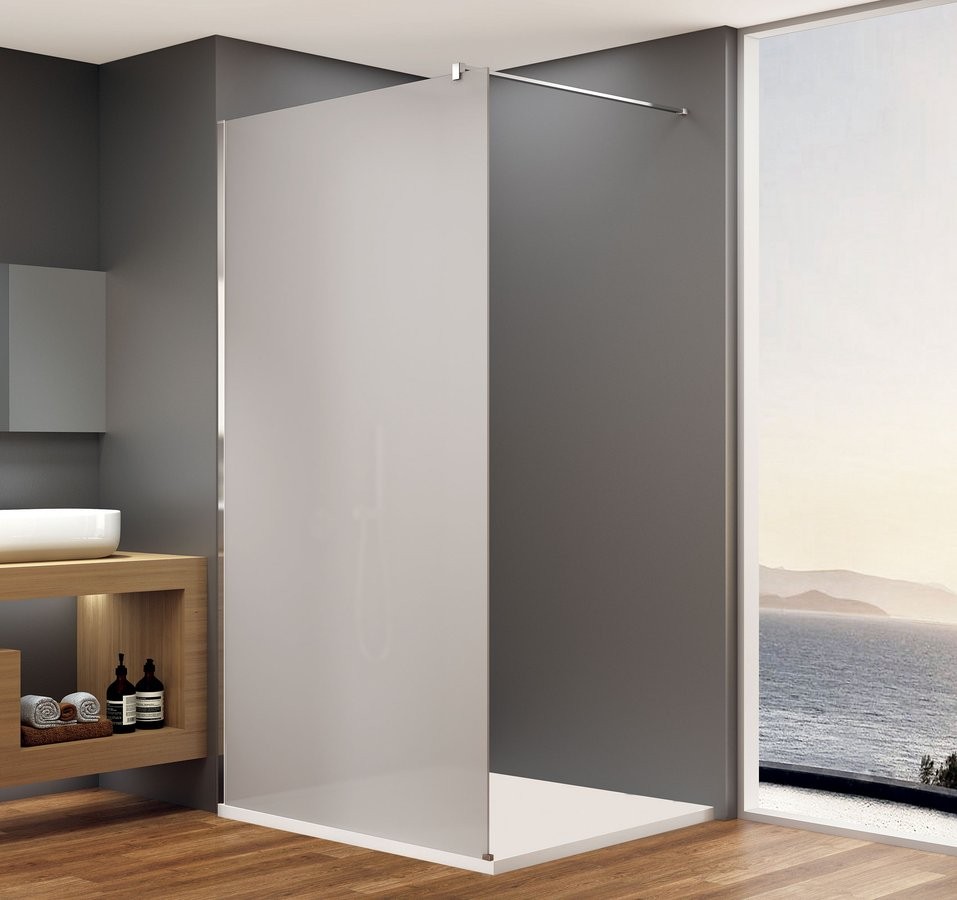 Bruckner - SPITZA sprchová zástena WALK-IN, 800, matné sklo 750.082.1