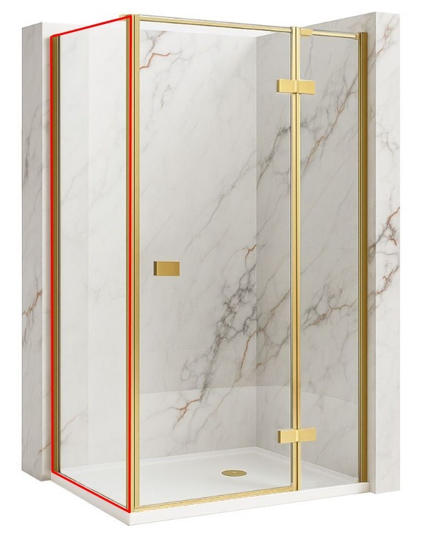 REA - Bočná stena ATLAS brúsené zlato 80 REA-K4335