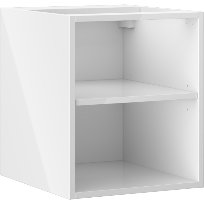 MEXEN - Box-A otvorená skrinka s policou 40, biela lesk 91AX2-0400-470-0-00