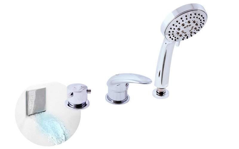 RAV Slezák - Vodovodné batérie vaňový, Farba: chróm, Rozmer: 1/2 '' D463.5P