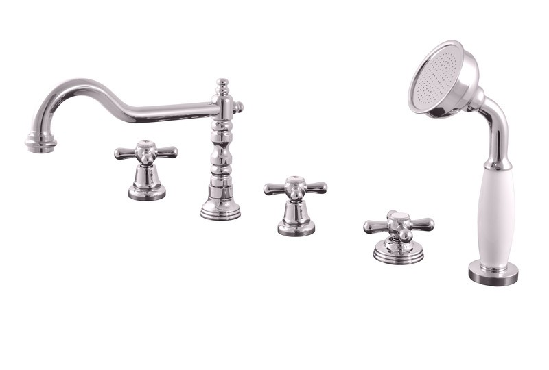 RAV Slezák - Vodovodné batérie vaňová MORAVA RETRO, Farba: chróm, Rozmer: 1/2 '' MK164.5P