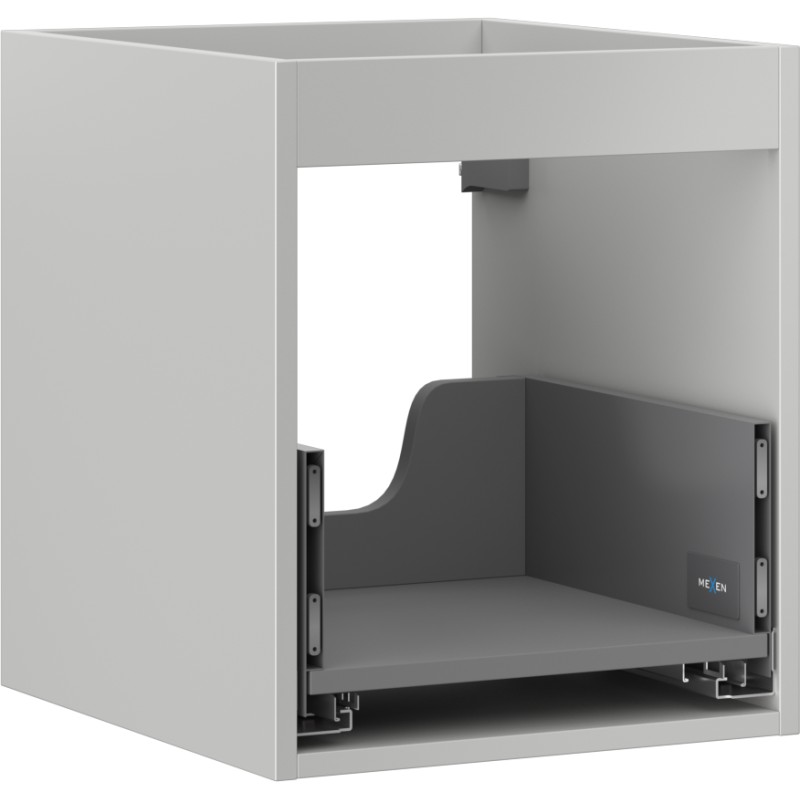 MEXEN - Box-A skrinka pre umývadlo 40, 1 šuplík, sivý mat 91AX0-0400-470-1-62