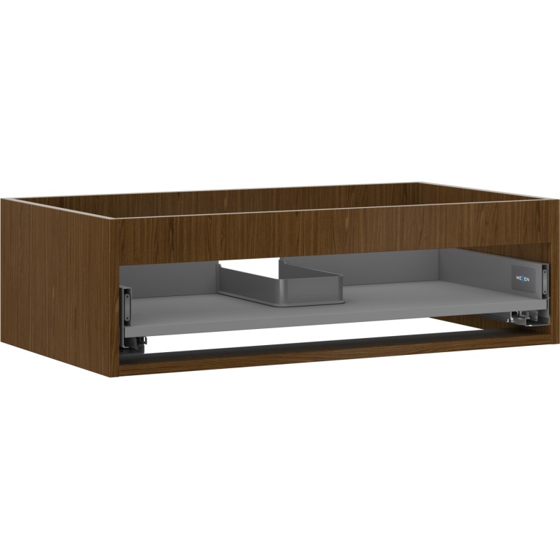 MEXEN - Box-A skrinka pre umývadlo 80, 1 šuplík, orech 91AX0-0800-235-1-86