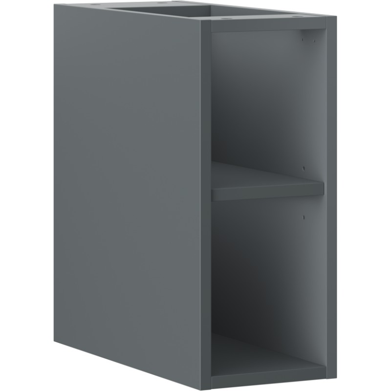 MEXEN - Box-A otvorená skrinka s policou 20, grafit mat 91AX2-0200-470-0-66