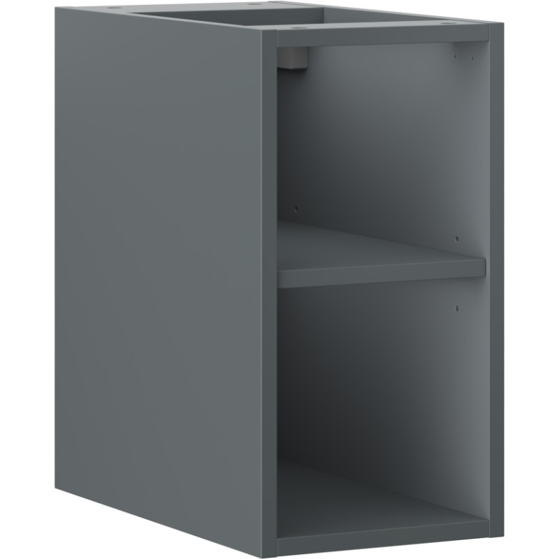 MEXEN - Box-A otvorená skrinka s policou 25, grafit mat 91AX2-0250-470-0-66