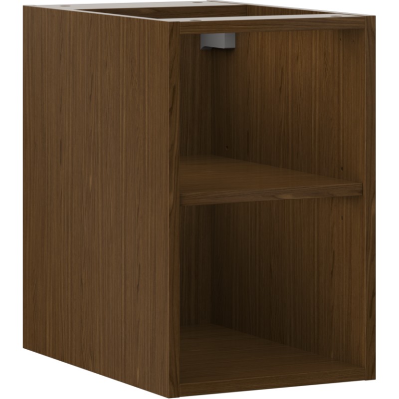 MEXEN - Box-A otvorená skrinka s policou 30, orech 91AX2-0300-470-0-86