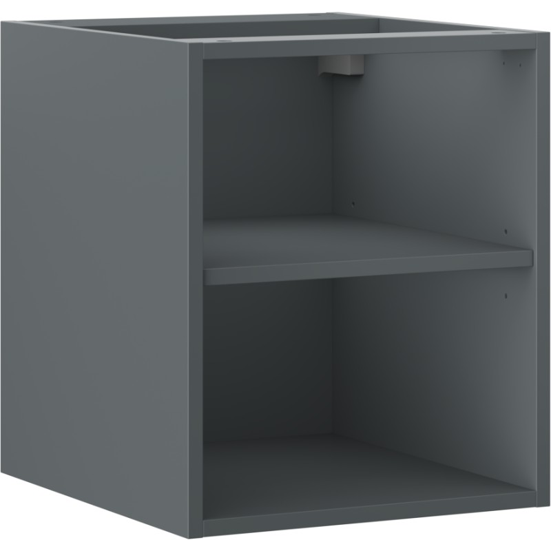 MEXEN - Box-A otvorená skrinka s policou 40, grafit mat 91AX2-0400-470-0-66