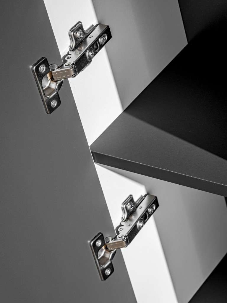 COMAD - Vysoká skrinka 1 dvierka ADEL WHITE 5907611654903