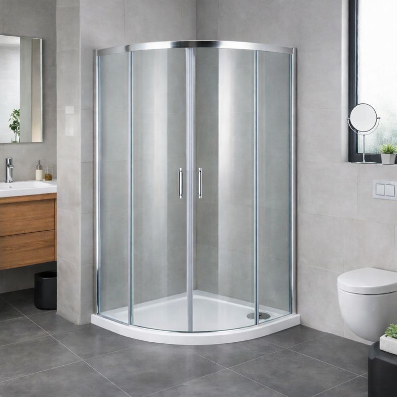 HOPA - Set kút BARCELONA PLUS + vanička VENETS - FARBA rámu - Chróm / Leštený hliník (ALU), Rozmer A - 90, Rozmer B - 90, Smer zatvárania - Univerzálne Ľavé / Pravé, Výplň - Číre bezpečnostné sklo - 5 / 6 mm OLBPAL90CCLM