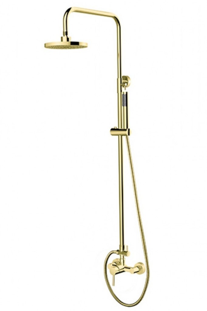 BESCO BESCO - Nástenný sprchový set DECCO/ILLUSION zlatá BABPDINZL