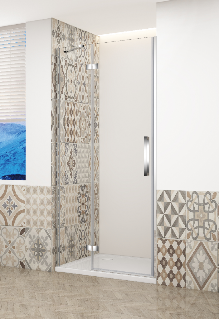 GELCO TRINITY CHROM dvere do niky ľavé, 1200 číre sklo, GT1212CL-CH GT1212CL-CH