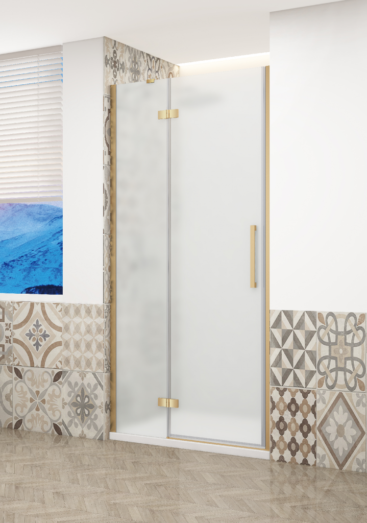 GELCO TRINITY GOLD dvere do niky ľavé, 800 matné sklo, GT1280ML-G GT1280ML-G