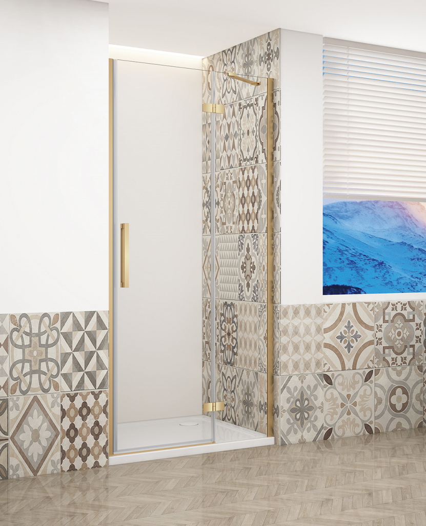 GELCO TRINITY GOLD dvere do niky pravé, 900 číre sklo, GT1290CR-G GT1290CR-G