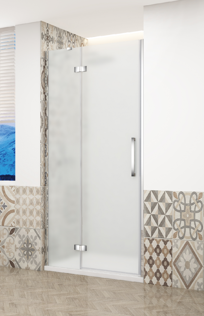 GELCO TRINITY CHROM dvere do niky ľavé, 900 matné sklo, GT1290ML-CH GT1290ML-CH