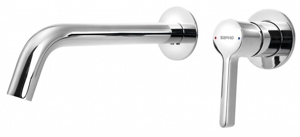 SAPHO - ICONIC podomietková dvojprvková umývadlová batéria, chróm AF008