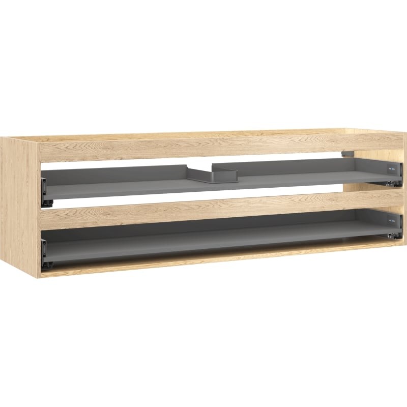 MEXEN - Box-A skrinka pre umývadlo 160, 2 zásuvky, dub 91AX0-1600-470-2-81