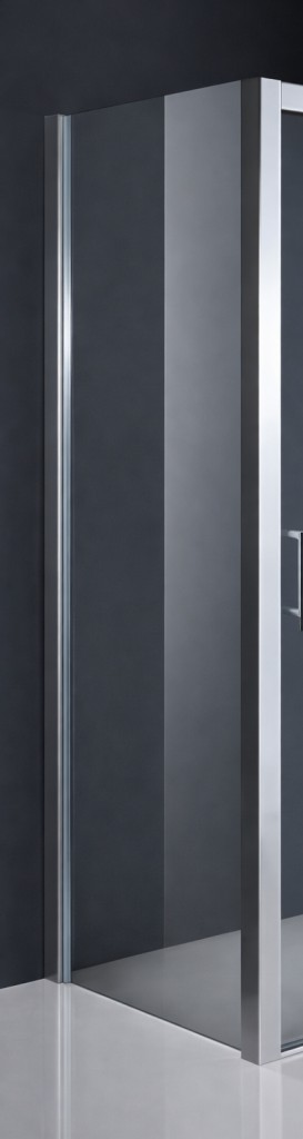 HOPA - Pevná stena ESTRELA - FARBA rámu - Chróm / Leštený hliník (ALU), Pevná stena - 80, Smer zatvárania - Univerzálny Ľavé / Pravé, Výplň - Číre bezpečnostné sklo - 6 mm BCESTR80PSCC