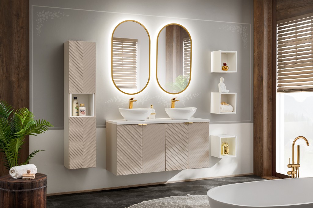 COMAD - Skrinka pod umývadlo 60cm 2 dvierka 5907611667033