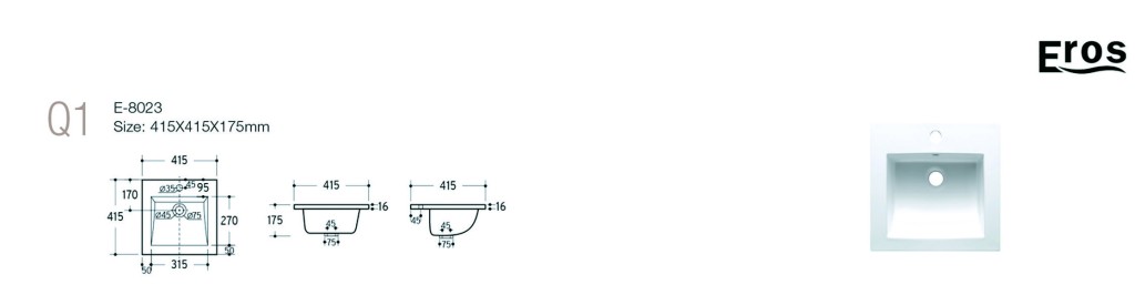 Comad Square UM-CFP 9048B/8023 DP