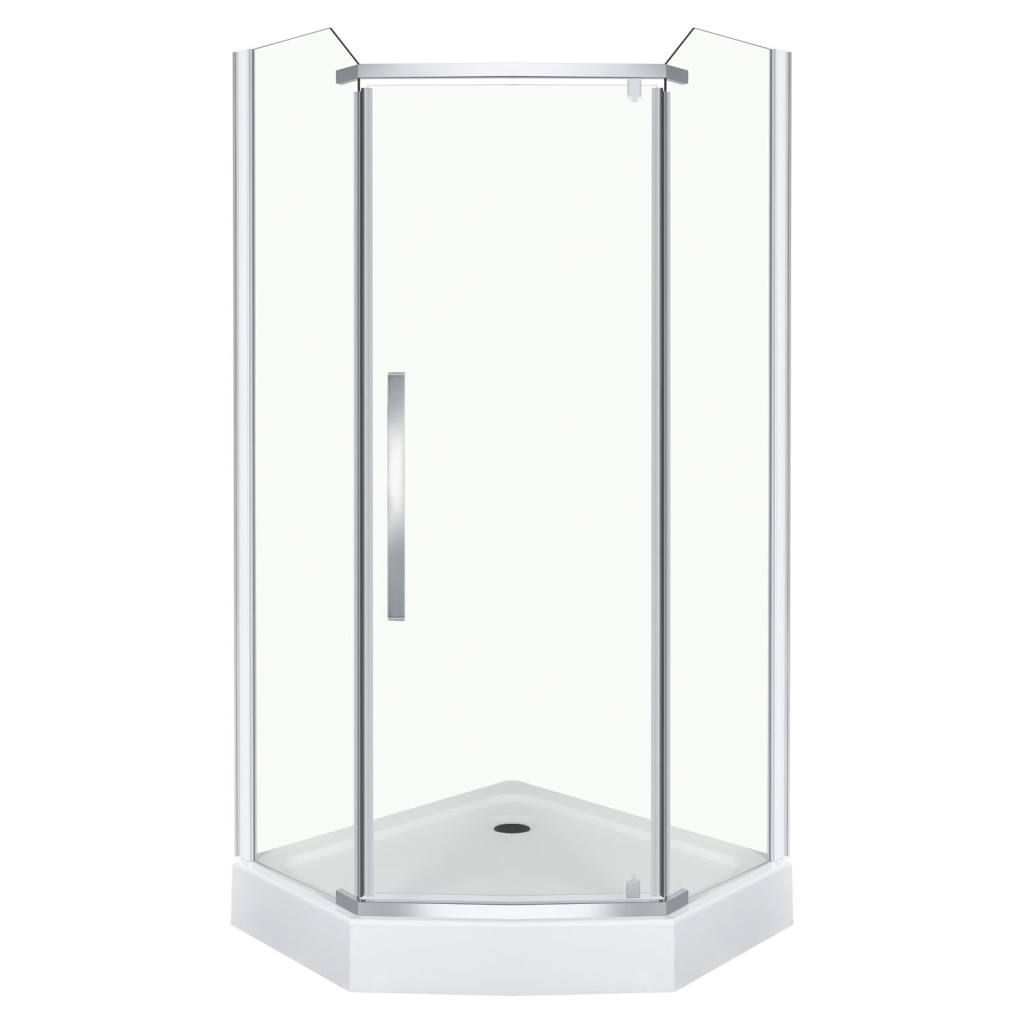 KERRA - Sprchová kabína päťuholníková Glasgow Plus 100 5907548112644