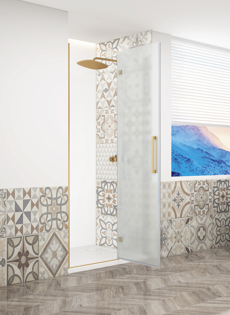 GELCO TRINITY GOLD dvere do niky pravé, 1200 matné sklo, GT1212MR-G GT1212MR-G