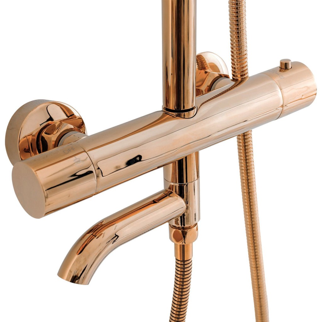 REA REA - Sprchový set s termostatom LUNGO Copper REA-P7997