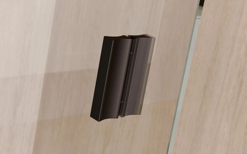 BESCO - Walk-in sprchovací kút VAYO BLACK - FARBA rámu - Čierna, Rozmer A - 130, Rozmer C - 200, Smer zatvárania - Univerzálne Ľavé / Pravé, Výplň - Číre bezpečnostné sklo - 8 mm BCVAYO130BC
