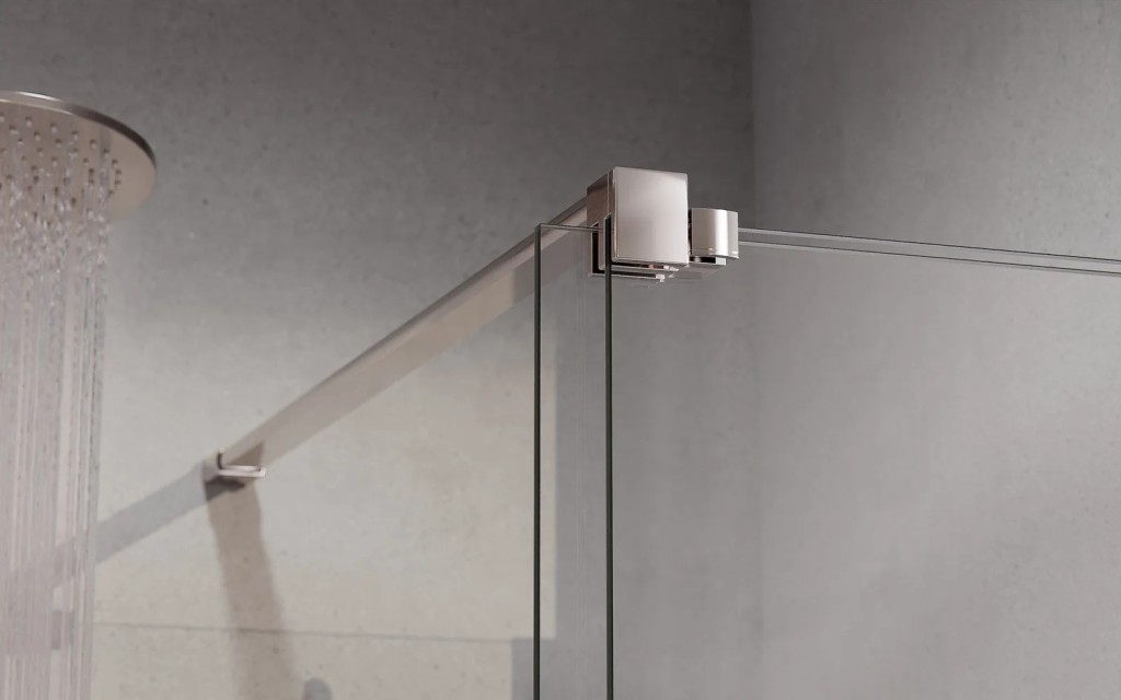 BESCO - Walk-in sprchovací kút VAYO - FARBA rámu - Chróm / Leštený hliník (ALU), Rozmer A - 140, Rozmer C - 200, Smer zatvárania - Univerzálne Ľavé / Pravé, Výplň - Číre bezpečnostné sklo - 8 mm BCVAYO140CC