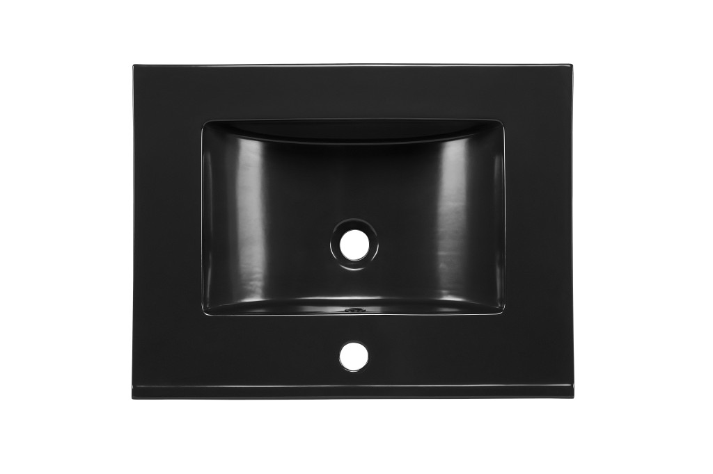 COMAD - Nábytkové umývadlo LAVA BLACK 60cm 5907441298537