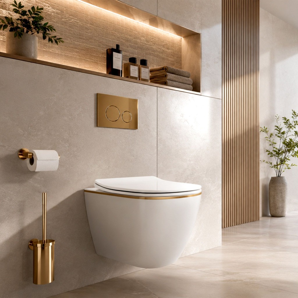 REA - Závesná WC misa Carlo Mini Tornado NF GOLD EDGE REA-C6806