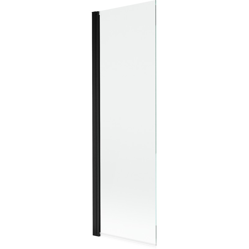 MEXEN - MIST vaňová zástena 60x150 cm 6mm 1-s, čierna, číra 8A9-060-001-70-00