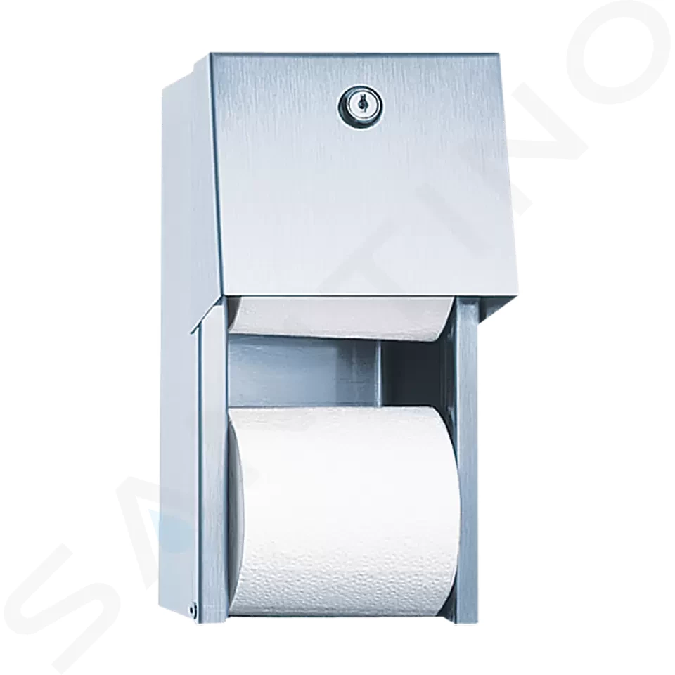 SANELA - Nerezové doplňky Zásobník z nehrdzavejúcej ocele na toaletný papier (SLZN 26)