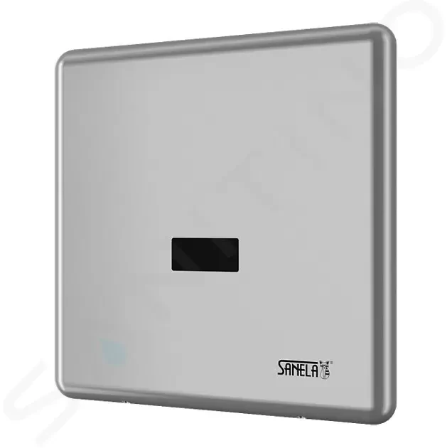 SANELA - Senzorové sprchy Ovládanie z nehrdzavejúcej ocele s infračervenou elektronikou ALS, na 1 druh vody, sieťové napájanie (SLS 01AK)