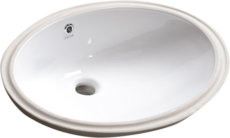 SAPHO - Keramické umývadlo pod dosku, 57x43cm, biela (TP216)
