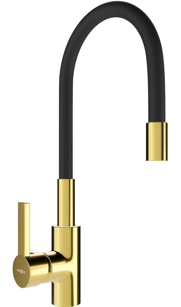 MEXEN - Flex Drezová batéria, zlatá / čierna (670900-57)