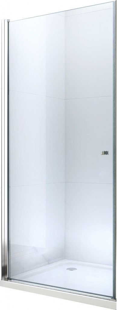 MEXEN - Pretoria sprchové dvere krídlové 65 cm, transparent, chróm so stenovým profilom (852-065-000-01-00)