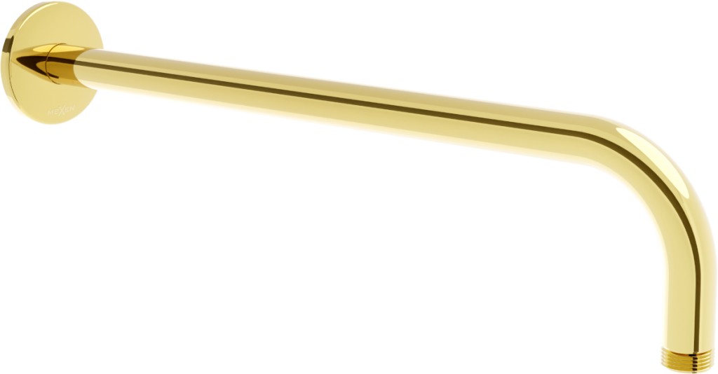 MEXEN - Sprchové rameno nástenné, 40 cm, zlato (79211-50)