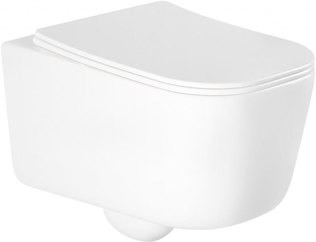 MEXEN - Stella Závesná WC misa bez sedátka, biela (3368XX00)