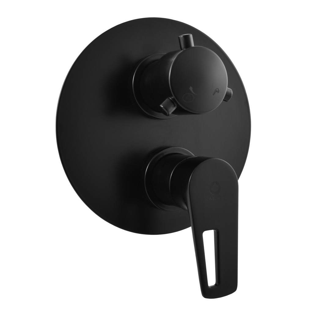 SLEZAK-RAV - Vodovodné batérie sprchová vstavaná COLORADO čierna matná, Farba: čierna matná (CO286KCMAT)