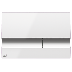 ALCA Ovládacie tlačidlo, biela / chróm-lesk M1720-1 (M1720-1)