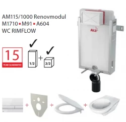 Alcadrain 1 - Alcadrain set AlcadrainRIM 5v1 AM115/1000,M1710,M91/A604/WCRIM/P169 (zAM115SET5v1III)
