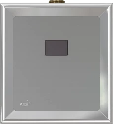 Alcadrain Automatický splachovač pisoáru, chróm, 6 V (napájanie z batérie) ASP4-B (ASP4-B)