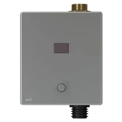 Alcadrain Automatický splachovač WC s manuálnym ovládaním, kov, 12 V (napájanie zo siete) ASP3-KT (ASP3-KT)