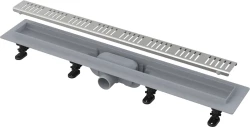 Alcadrain Podlahový žľab s okrajom pre perforovaný rošt APZ10-850M (APZ10-850M)
