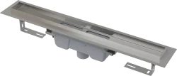 Alcadrain Podlahový žľab s okrajom pre plný rošt, zvislý odtok APZ1006-850 (APZ1006-850)