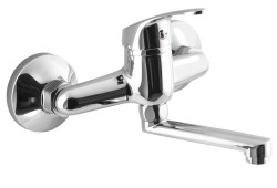 AQUALINE 35 nástenná batéria, ploché ramienko 120, chróm (52029)