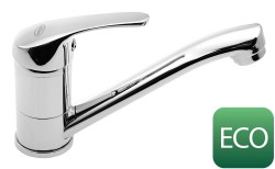 AQUALINE 35 umývadlová batéria s otočnou hubicou, WATER-SAVING kartuša, chróm (52196-01)