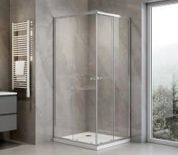 AQUALINE - AGGA obdĺžniková sprchová zástěna 800x700, čiré sklo (HLF708Y)